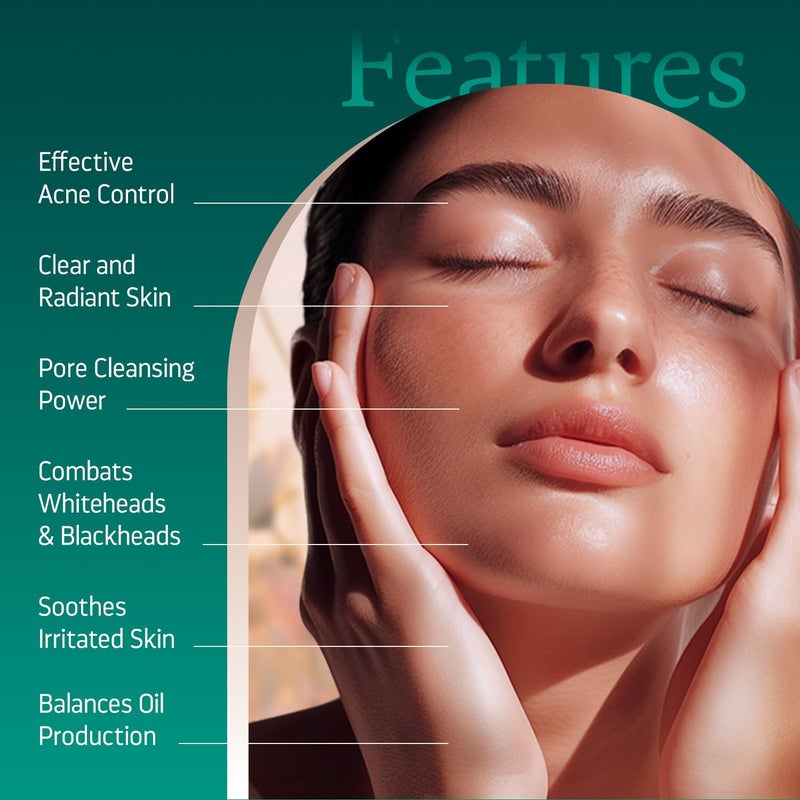 Indulgeo Essentials Heads Off Anti Acne Face Serum for Glowing Skin Lightweight Reduces Comedones Acne Whiteheads and Blackheads Provide Clear hydrated Skin for Men Women 20ml - Image 4