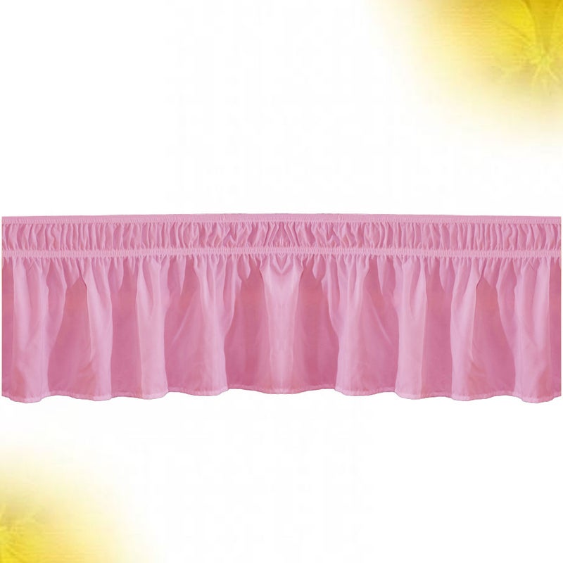 Color Bed Shirt Elastic Bed Bedding Practical Pleated Skirt Bed Sheet - Image 3