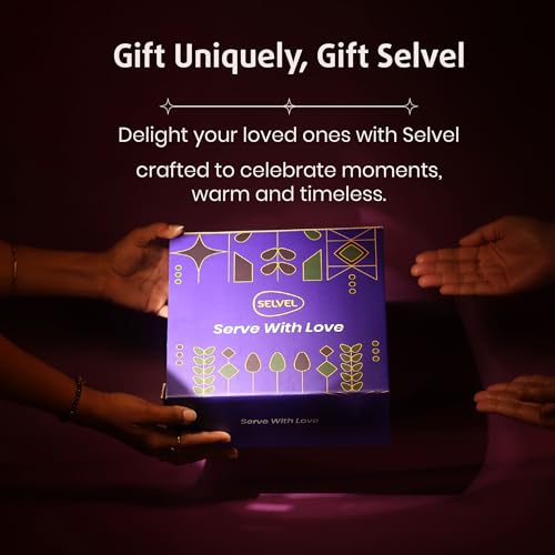 SELVEL Giving shape to life! Royal Linex Airtight Dry Fruit Container Tray Set - 4 Pieces (450Ml), Lime Green Polypropylene with Luxurious Gold Foil Embellishments Perfect for Diwali Gifting - Image 3