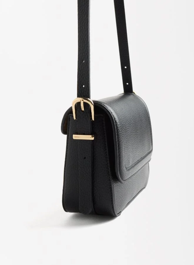 PARFOIS CROSSBAG WITH FLAP CLOSURE
