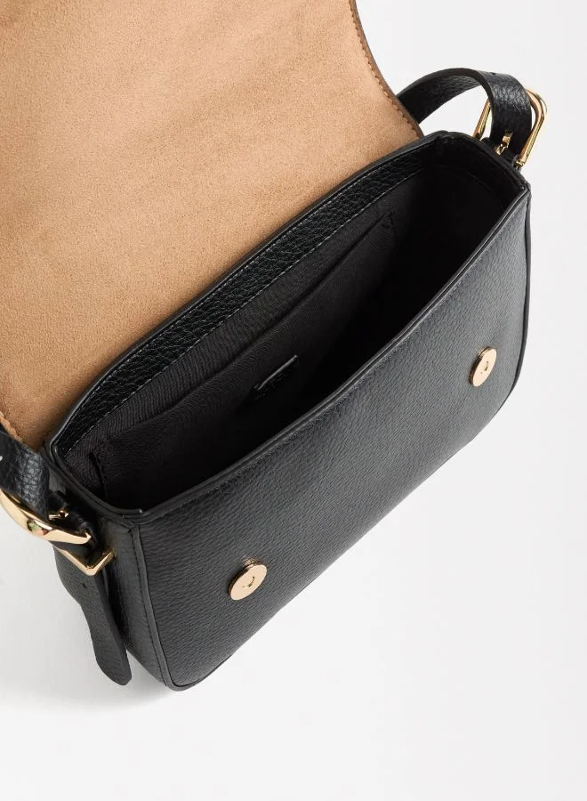 PARFOIS CROSSBAG WITH FLAP CLOSURE