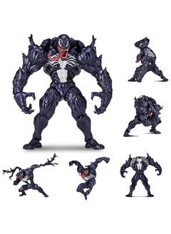 General Venom Carnage Action Figure Anime Collectible Venom Doll Model Toy PVC Joints Movable Model Toy Figures Collection Model Character Statue  - Image 2