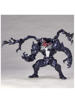 General Venom Carnage Action Figure Anime Collectible Venom Doll Model Toy PVC Joints Movable Model Toy Figures Collection Model Character Statue  - Image 4
