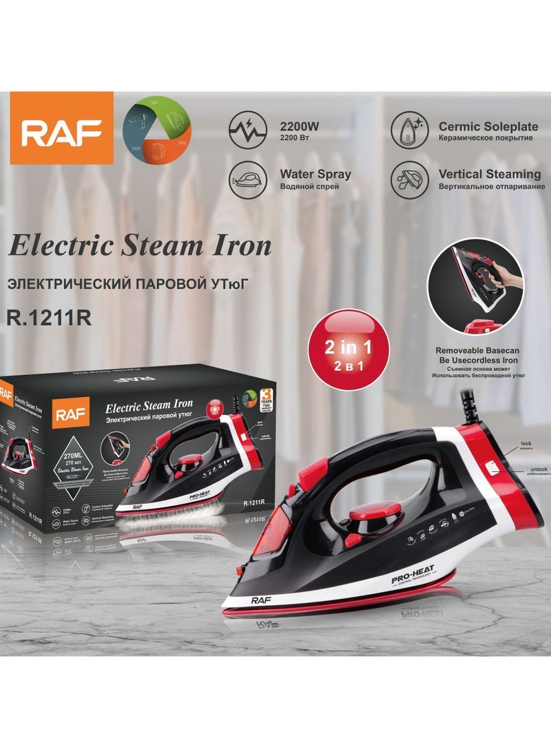 آر إيه أف مكواة بخار منزلية محمولة، ماكينة كي صغيرة محمولة - Image 2