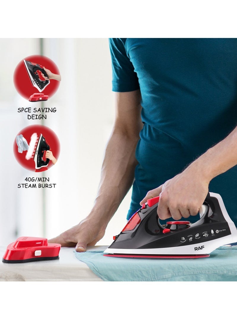 آر إيه أف مكواة بخار منزلية محمولة، ماكينة كي صغيرة محمولة - Image 4