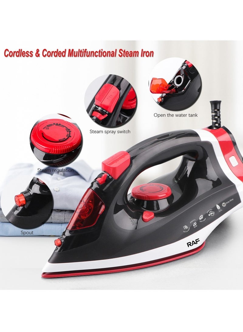 آر إيه أف مكواة بخار منزلية محمولة، ماكينة كي صغيرة محمولة - Image 5