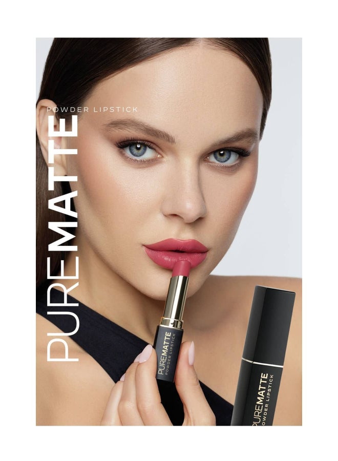 Golden Rose Pure Matte Powder Lipstick No:109 - Image 4