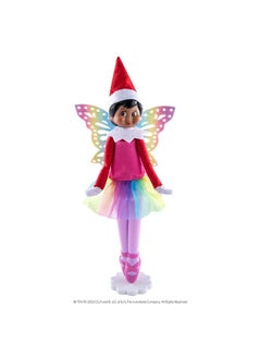 The Elf on the Shelf Scout Girl (Light Tone/Blue Eyed Girl) With Magifreez Rainbow Snow Pixie  - Image 4