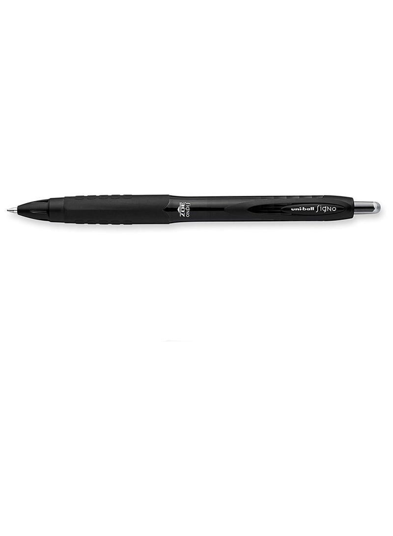 Uniball Uni-Ball Signo 307 Retractable Gel Ink Pen, 6-Count (Medium, Black)  - Image 2