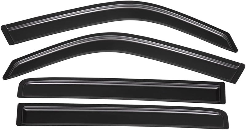 Lightronic Vent Shade WV94084 Window Deflectors for 2009-2015 Honda Pilot - 4-Piece Set - Image 1