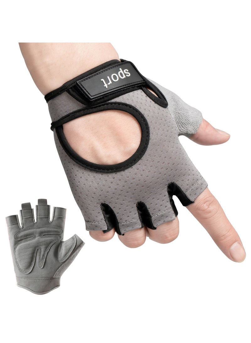 زيريفام قفازات الصالة الرياضية، قفازات تمرين قابلة للتنفس للرجال والنساء، قفازات رفع الأثقال ذات قبضة ممتازة، حماية كاملة لراحة اليد للياقة البدنية ورفع الأثقال والتمارين الرياضية والشد والسحب - Image 1