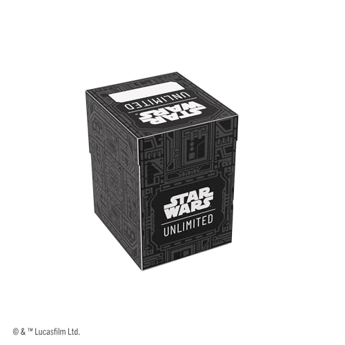 Gamegenic Star Wars Unlimited SOFT CRATE FullColor Printed Officially Licensed Durable Deck Box Holds 60 DoubleSleeved Cards Perfect for TCGs and LCGs Unlimited Pattern Made - Image 5