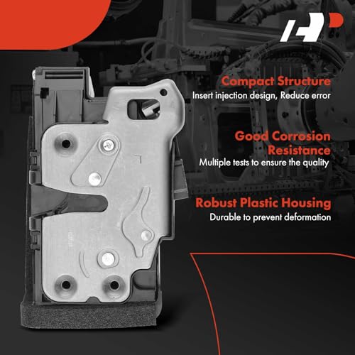 A-Premium Rear Left Driver Door Lock Latch Actuator 13597802 Compatible with Chevrolet Cadillac Buick & GMC Vehicle - Silverado Suburban Sierra Yukon Escalade Envision XTS Colorado Impala Tahoe Canyon - Image 5