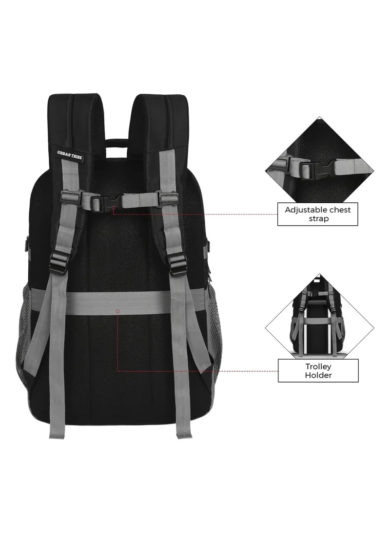 URBAN TRIBE URBAN TRIBE Zenova Laptop Backpack (Black)