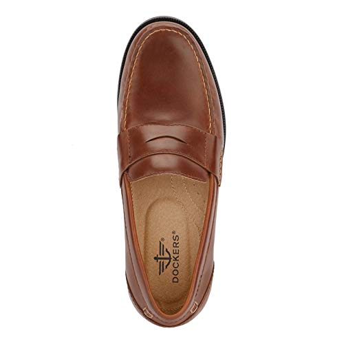 DOCKERS حذاء لوفر كوليج للرجال من دوكرز، بني، 8 - Image 4