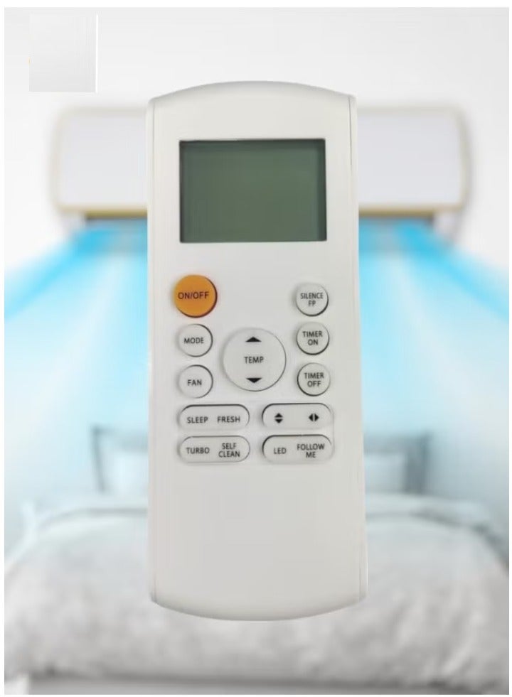 ELTRAZONE AC Remote Control Replacement for Air Conditioners, Universal Compatibility, Easy-to-Use, Durable, Full Control of Temperature and Settings - Image 1