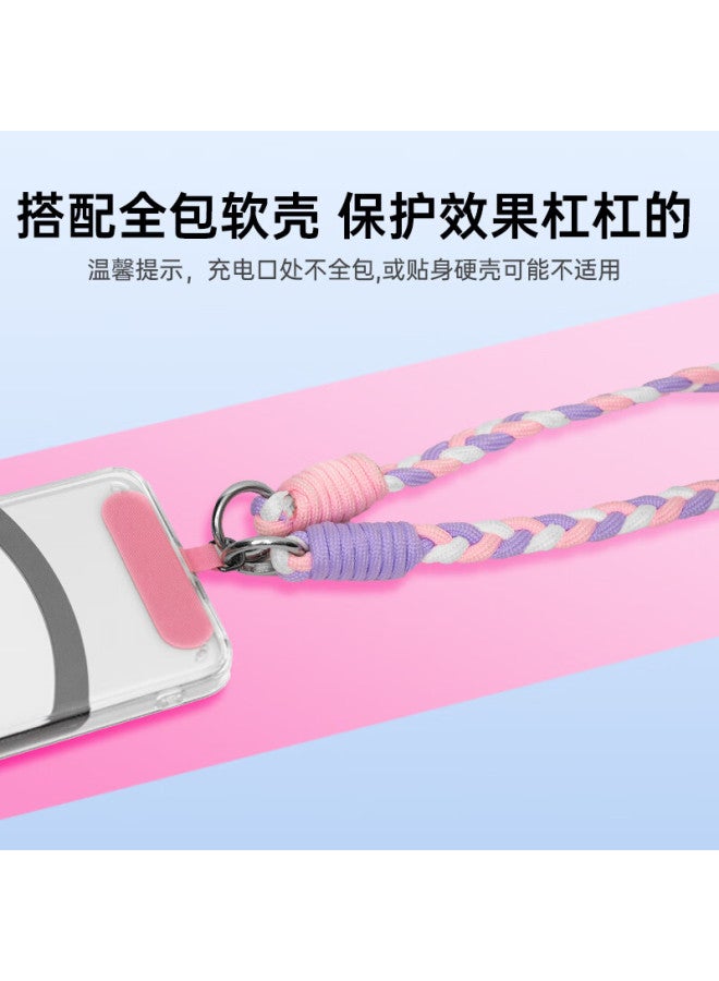 KOVOL Kewo Phone Lanyard, High-end Braided Wrist Strap, New Handheld Strap, Thickened And Extended, Suitable For Iphone 15 Pro Max/mate 60, Crossbody Style - Image 2