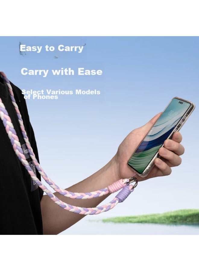 KOVOL Kewo Phone Lanyard, High-end Braided Wrist Strap, New Handheld Strap, Thickened And Extended, Suitable For Iphone 15 Pro Max/mate 60, Crossbody Style - Image 5
