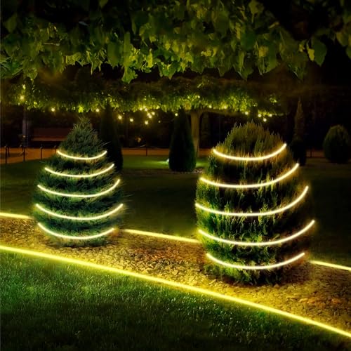 Wipro Garnet 50 mtr LED Strip Light| 144 LEDs/mtr | Warm White | IP65-Waterproof | Flexible Rope Light for Outdoor & Indoor Decoration for Diwali, Christmas|Strip for Balcony, False Ceiling|Pack of 1 - Image 4