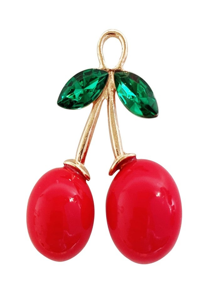 ZILucky Set of 12 Cherries Shower Curtain Hooks Rings, Red Cherry Pendant Decoration, Fruit Style for Kids Bathroom, Stainless Steel Hooks Rustproof (Red-Cherry) - Image 5