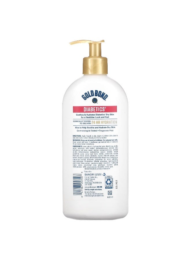 Gold Bond Gold Bond, Diabetics, Dry Skin Relief Body Lotion, Aloe, 13 oz (368 g)  - Image 2