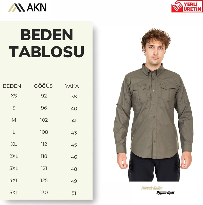 اكينجيلار اوت دور 311TACTICAL/OUTDOOR Rıpstop Shirt