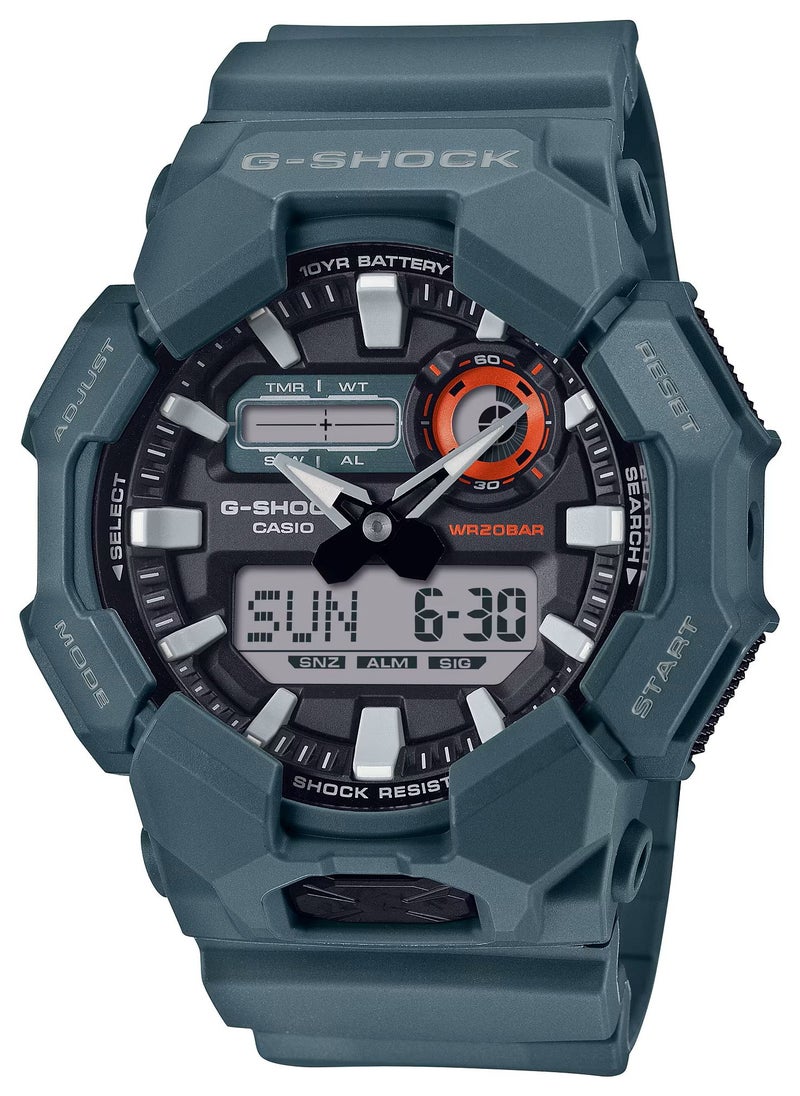 G-SHOCK Analog Digital Resin Band Men's Watch GA-010-2A  - Image 1
