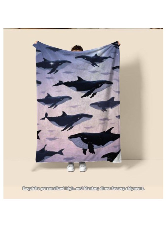 general Flannel thin blanket (warm and comfortable, suitable for sleep, gaming, dust removal and sandproof) 150cm*200cm - 1086 - Image 3