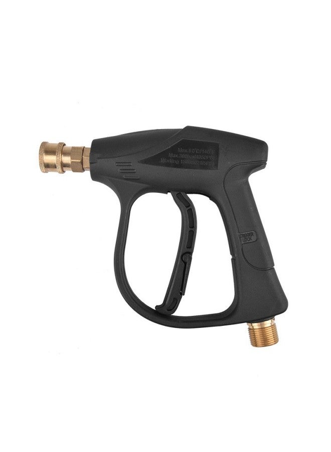 High-pressure Car Wash Water Gun, Car Wash Machine Water Nozzle, 5-color Spray Nozzle, Spray Gun M22 Inner 14 Copper Valve, Cleaning Machine Water Gun Head - Image 4