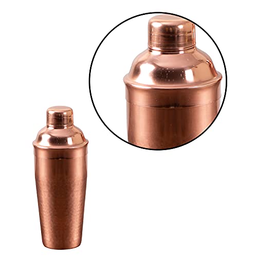 Nestroots Stainless Steel Cocktail Shaker | 750 Golden Finish Barware Tool for Mixing Drinks & Mocktails | Professional Bartender Shaker for Home & Bar - Image 3