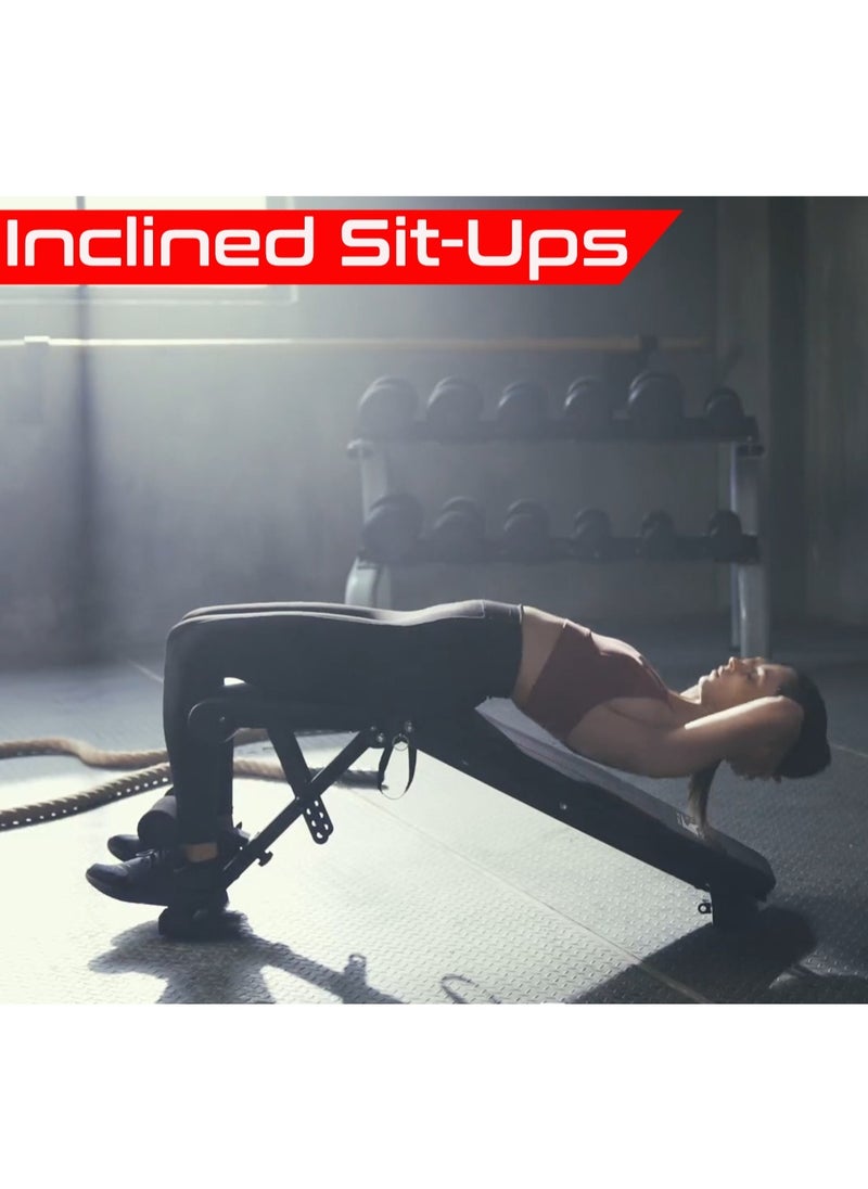 Sky Land - Multi-function Foldable and Adjustable Weight Bench| Weight Bench Press For Strength Training Home Gym Workout - Image 1