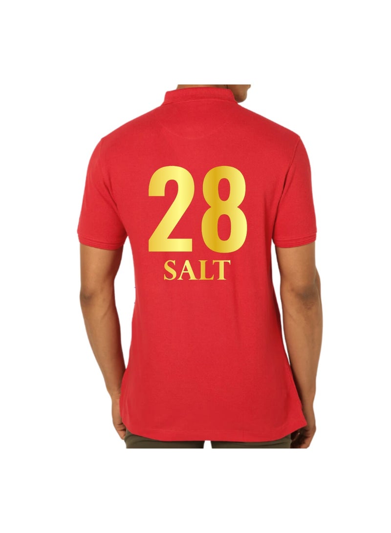 Bengaluru Cricket Men's Dry-Fit Polo Neck T-Shirt|Soft&Breathable Sportswear For Cricket Lovers|Tshirt With Cap|Suitable For Games - Image 3