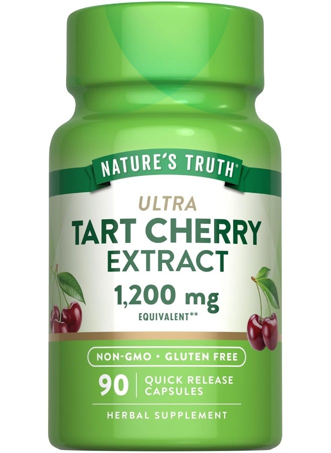 Nature's Truth Nature's Truth Ultra Tart Cherry Extract 1200 mg, 90 Count  - Image 1