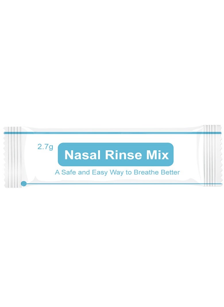 Nasal Irrigation Salt, Nasal Wash Salt，40Pack*2.7g Nasal Irrigation Salt,Nasal Wash Salt
