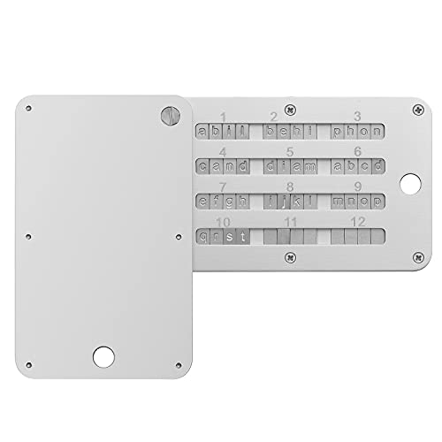 ArlinaL Crypto Steel Bitcoin Wallet, Cryptocurrency Seed Backup Cold Storage, Hardware Cold Wallet for Crypto Seed Storage, Supports up to 24 Words - Image 1