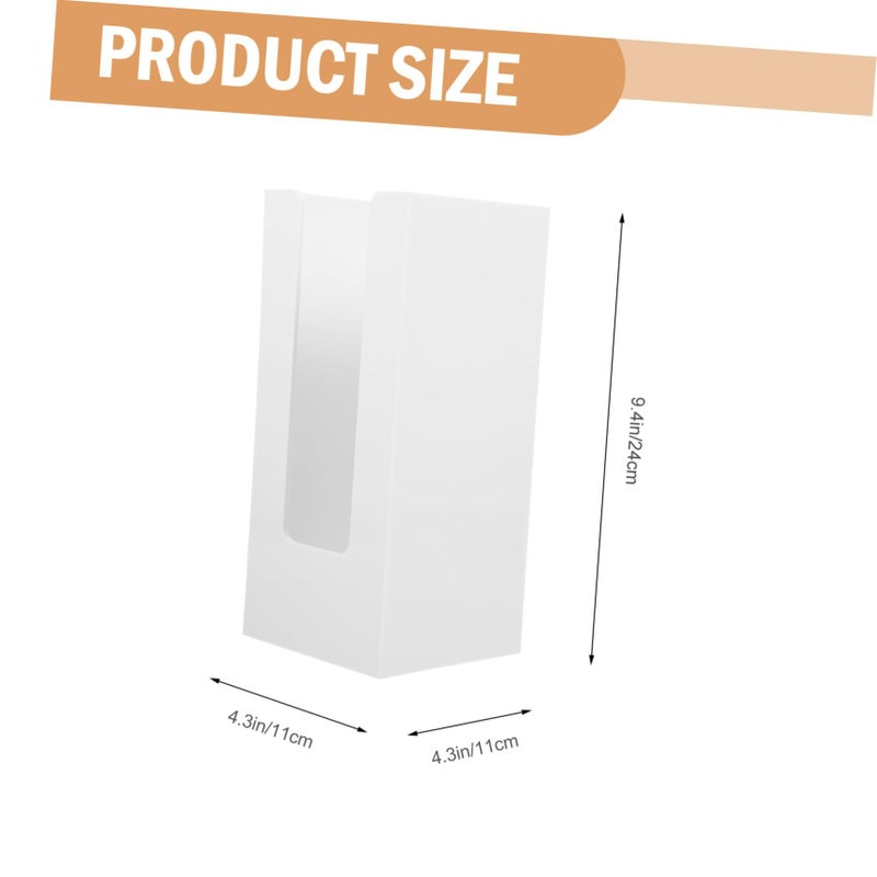 Black Disposable Paper Cup Dispenser Container For Organized Storage Easy Access - Image 3