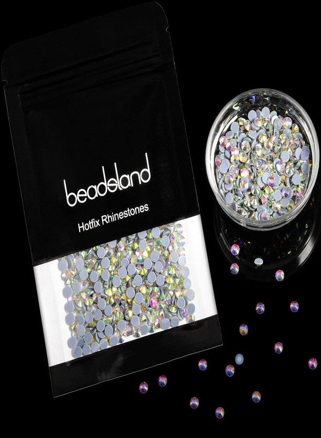 Beadsland Hotfix 2880pcs Flatback Crystal Rhinestones for Crafts DIY Decoration, AB Crystal, SS10, 2.7-2.9mm - Image 5