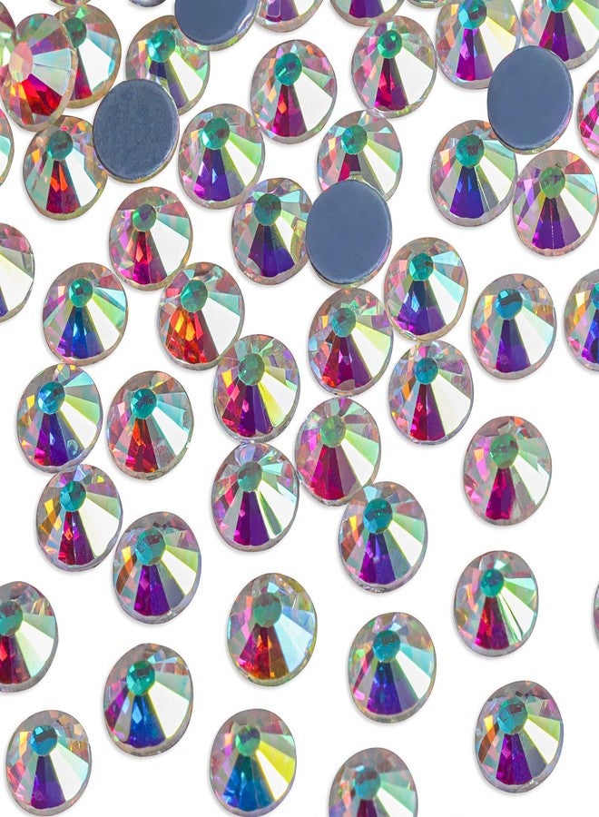 Beadsland Hotfix 2880pcs Flatback Crystal Rhinestones for Crafts DIY Decoration, AB Crystal, SS10, 2.7-2.9mm - Image 2