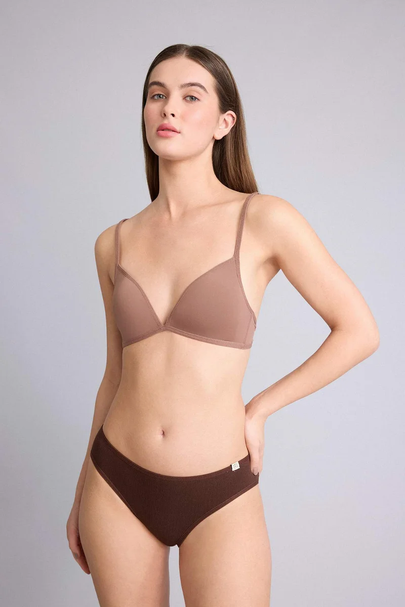 ديفاكتو Ribbed 3 Piece Panties