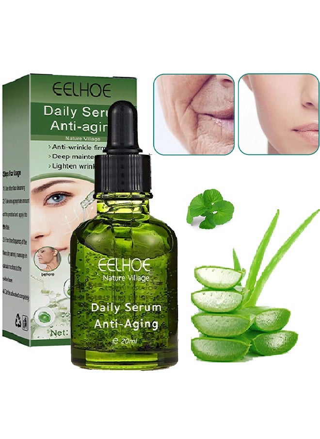 EELHOE Anti-Aging Daily Serum, Anti-Aging And Anti-Wrinkle Firming, Deep Maintenance And Lighten Wrinkles 20ML  - Image 1