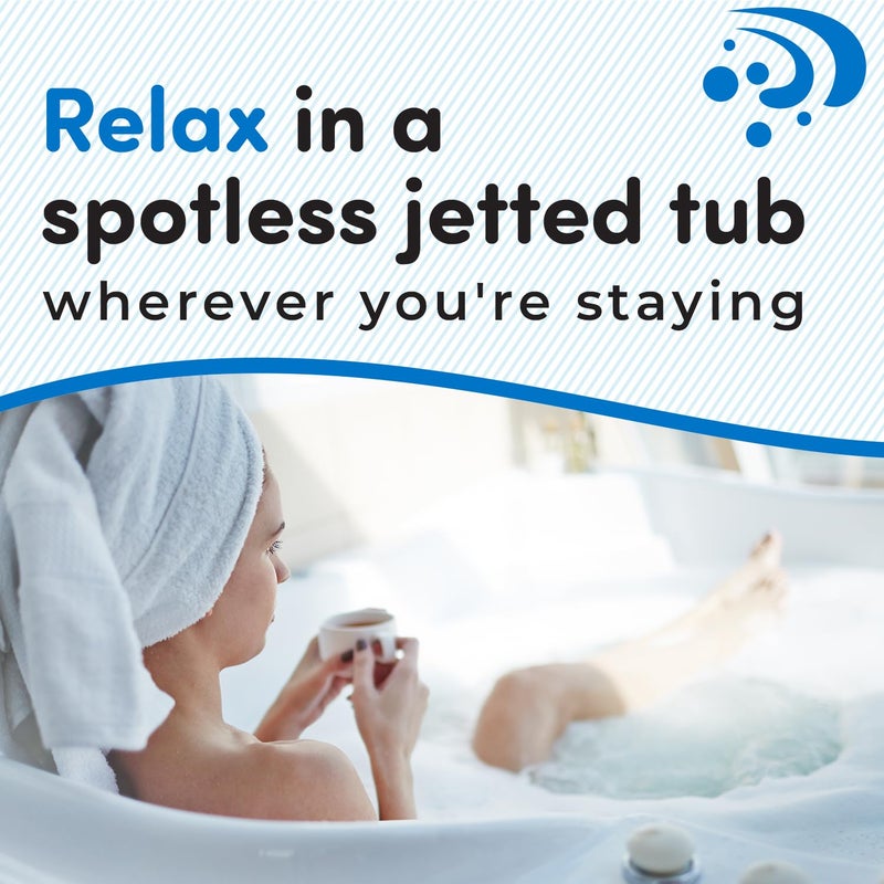 Oh Yuk Jetted Bathtub Cleaner Concentrate - 2 Single-Use Travel Pouches - Image 4