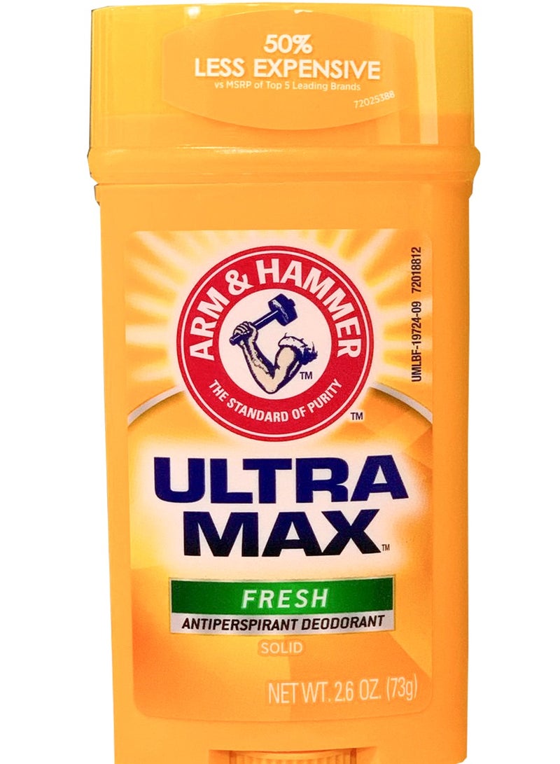 Arm & Hammer Ultra Max Deodorant Fresh Scent 73 G