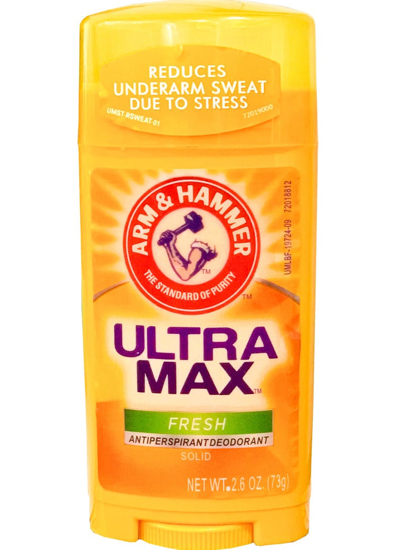 Arm & Hammer Ultra Max Deodorant Fresh Scent 73 G (May vary package) - Image 1