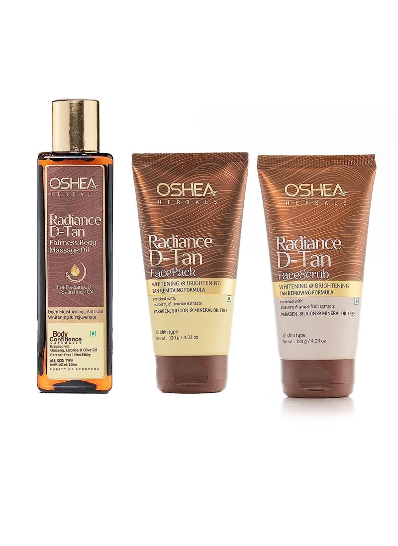 Oshea Herbals Radiance Dtan Set