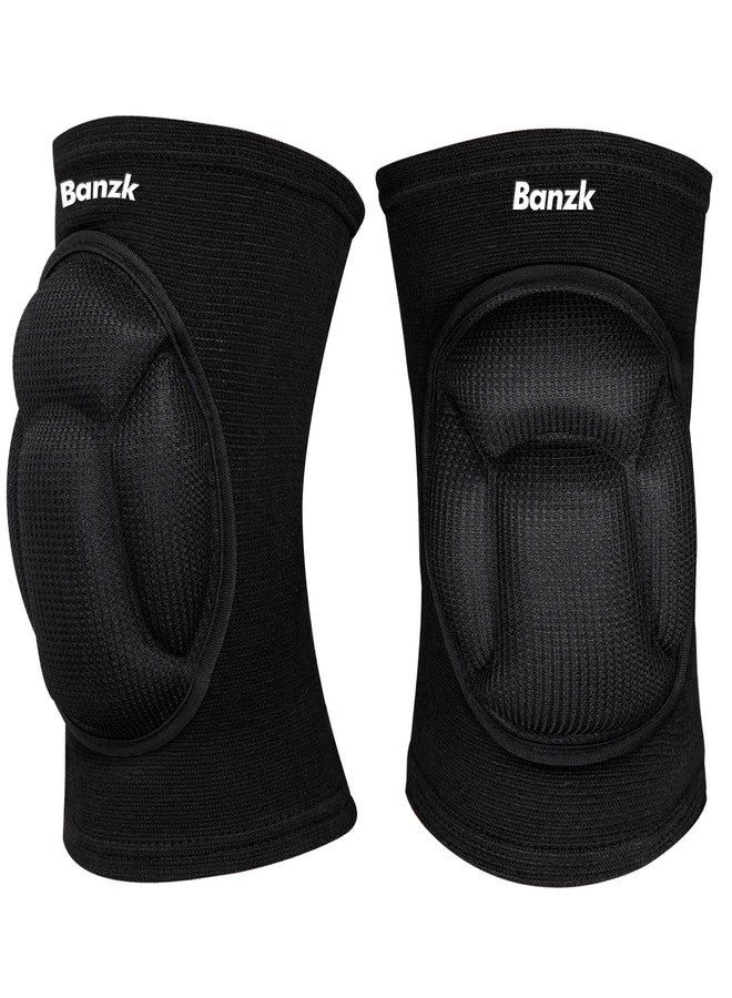 Banzk Protective Knee Pads, Thick Sponge Anti-slip,Women's/Men's Knee Pads for Volleyball, Rock Climbing, Cycling, Dancing, Gardening, Gardening, Flooring, House Cleaning, Construction Work with Thick - Image 1