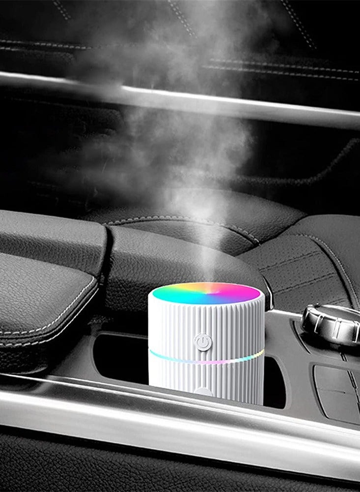 URbazaar 220ml Essential Oil Diffuser, Ultrasonic Cool Mist Aromatherapy Diffusers Aroma Humidifier with Colour Changing LED Lights Aromatherapy Diffuser for Car, Home, Office ( White ) - Image 3