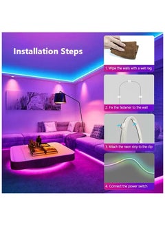 أكسيوم أكسيوم نيون إضاءة RGB LED 3M  - Image 4