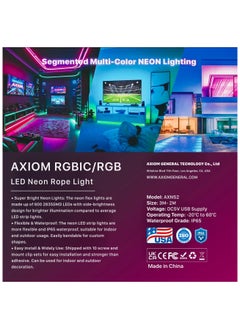 أكسيوم أكسيوم نيون إضاءة RGB LED 3M  - Image 5