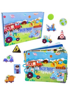 كتاب Mumoo Bear Quiet Book للأطفال الصغار، كتاب Montessori Busy Book للأطفال، كتاب هادئ لأنشطة ما قبل المدرسة للأولاد والبنات من سن 1 إلى 3 سنوات، أنشطة تعليمية لمرحلة ما قبل المدرسة في المزرعة