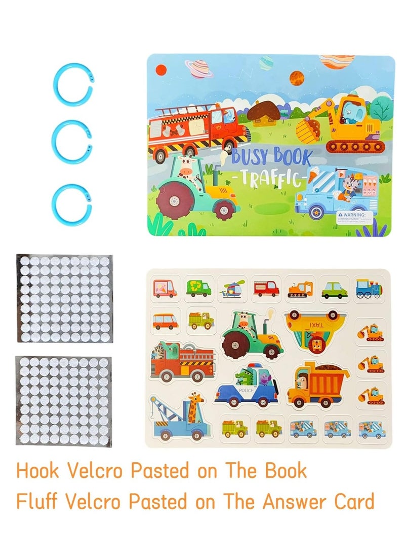 موموبير - كتاب Mumoo Bear Quiet Book للأطفال الصغار، كتاب Montessori Busy Book للأطفال، كتاب هادئ لأنشطة ما قبل المدرسة للأولاد والبنات من سن 1 إلى 3 سنوات، أنشطة تعليمية لمرحلة ما قبل المدرسة في المزرعة - Image 1